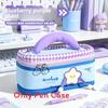 Creative Style Pencil Case With Large Capacity For Students Office Storage