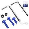 158Pcs Set Universal Fairing Bolts Gasket Wrench Kit Motorcycle Accessory
