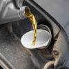 Petrol Fuel Filler Filling Funnel Tube Plastic White Long Spout Add Oil Fuel Glass Water Small Diameter Funnel Car Accessory