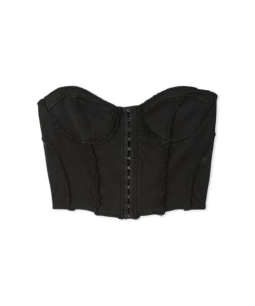 

Lily Brown Sheer Docking Sweat Bustier LWCT251142 Black Free Size Women s чёрный