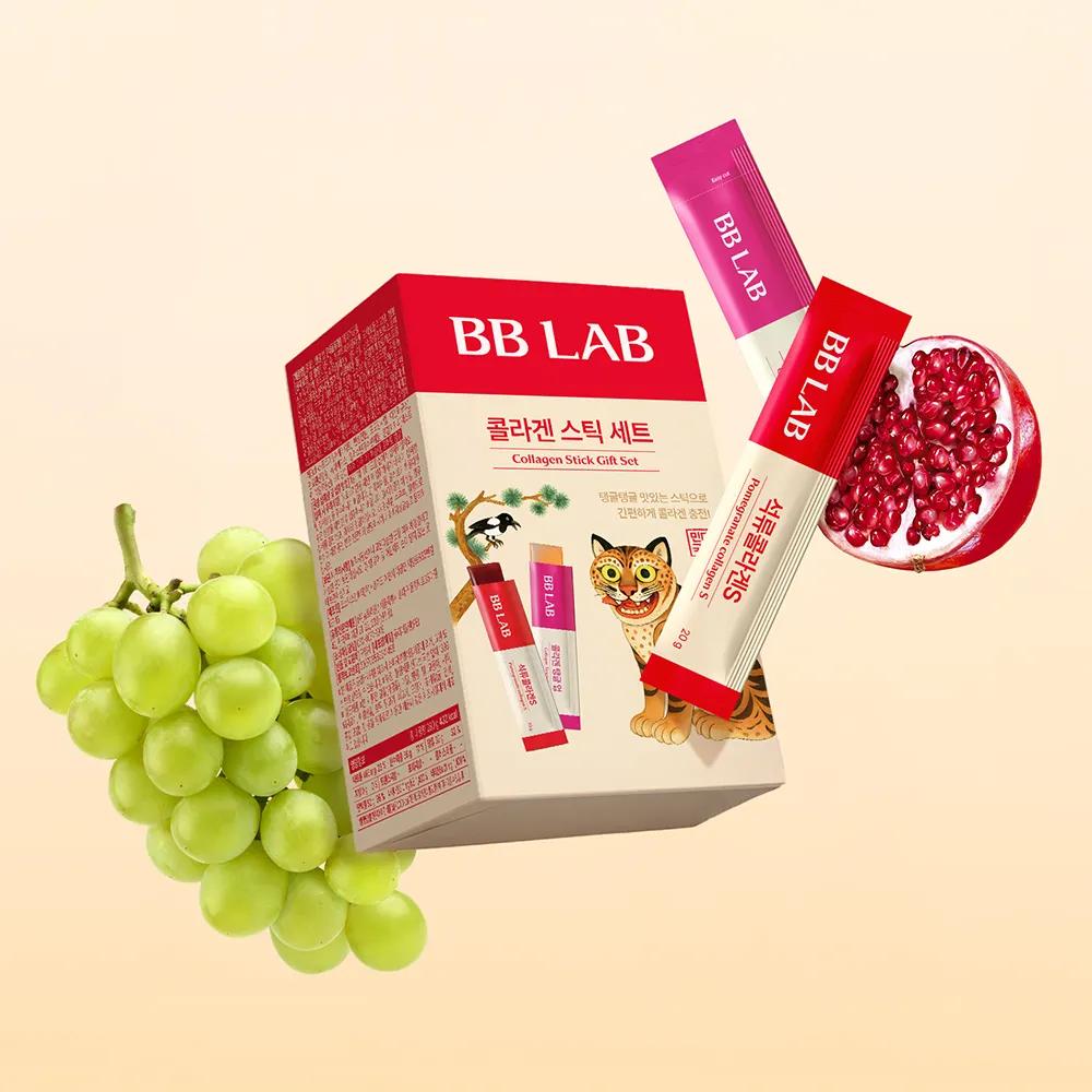 BB LAB Collagen Stick Set (Pomegranate 14 Sticks+Tangle Up 14 Sticks)