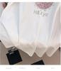 Women's Plus Size Loose-Fit Short-Sleeve Mid-Length T-Shirt (200-350 Jin)