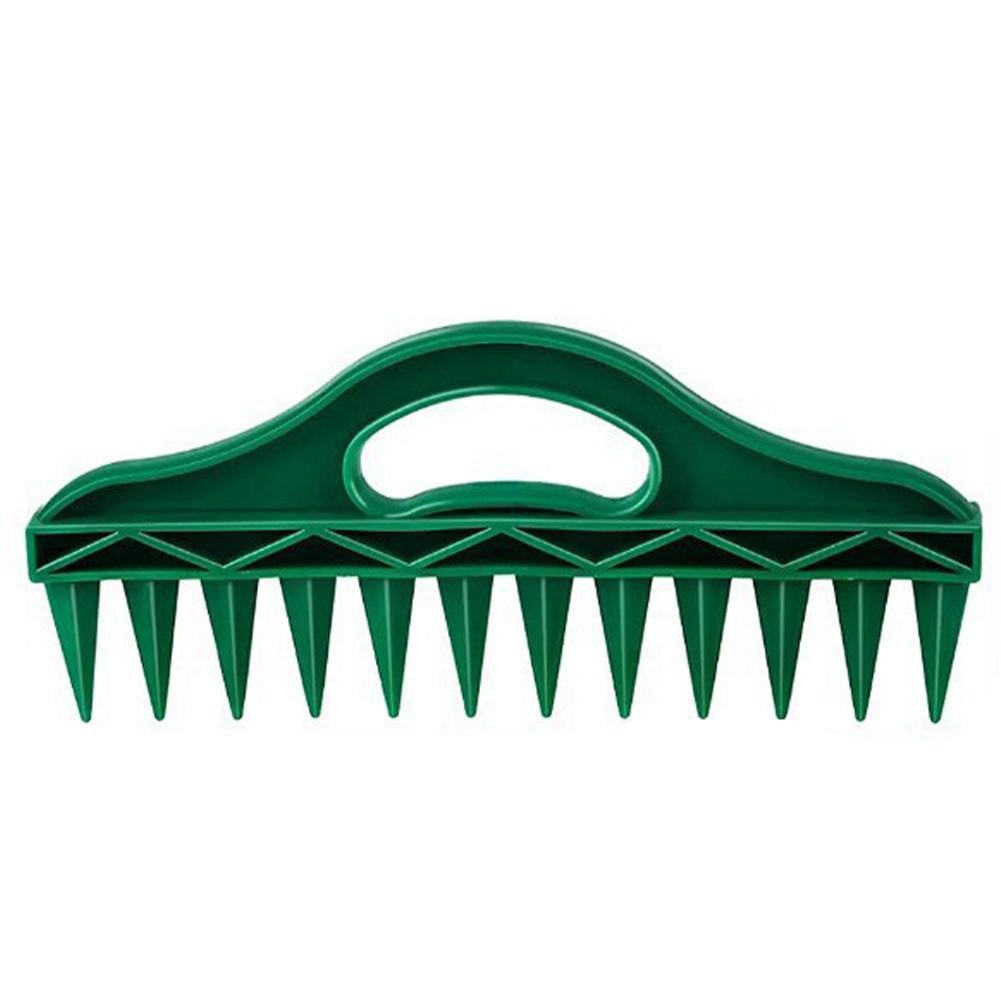 Multi Zaad Pootstok Tuingereedschap 12-Gats Snel Zaaien Zaad-in Grond Graver en Grond Afstandhouder Tuin Hand Planter voor het Planten van Zaden