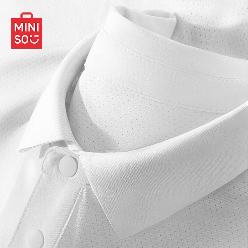 MINISO Men s Quick Dry Sun Protection Polo Shirt M
