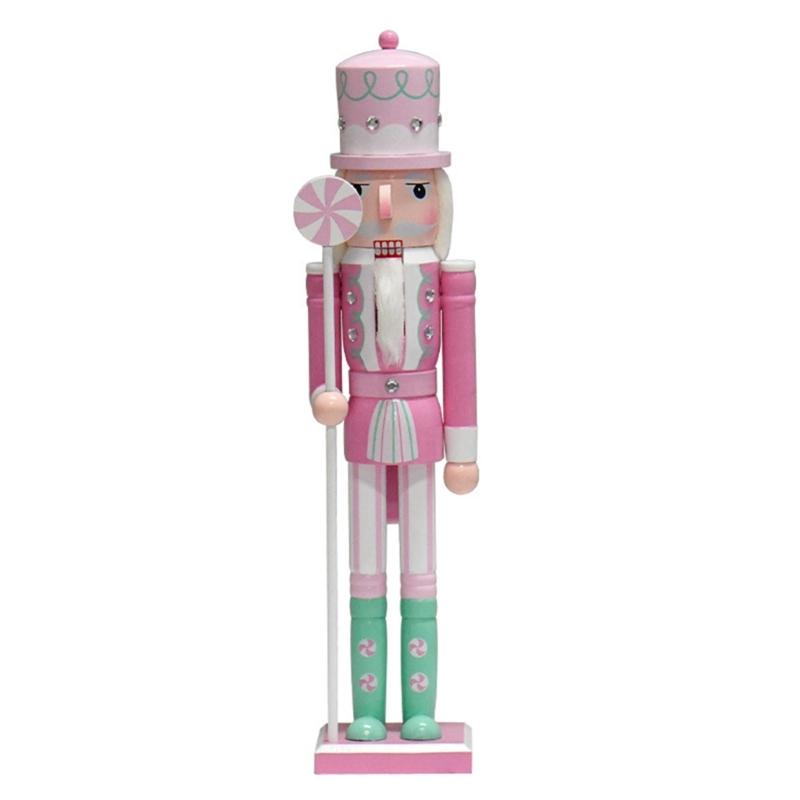 Intricately Carves Wood Soldier Christmas Soldier Festival Christmas  Soldier Decorations Fine Craft