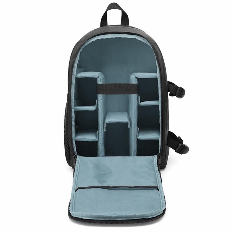 Waterproof DSLR Camera Backpack Men Women - Nylon Outdoor Photography Bag With Padded Straps Fits Canon Nikon Mirrorless