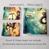 Zodiac centaur design. Bedding Duvet cover sets Duvet covers Pillowcases gifts (1 * Duvet Cover 2 * Pillowcases, without duvet insert)