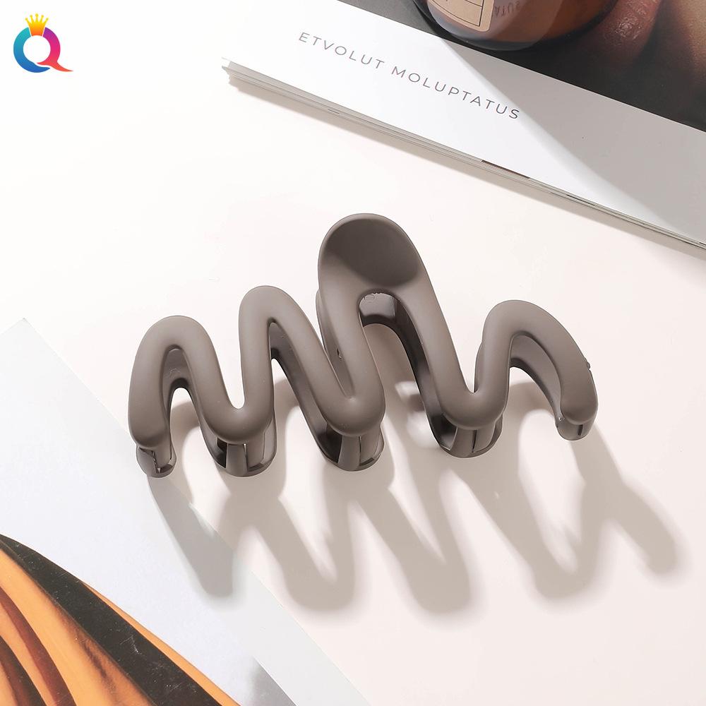 Colorful Grip Wavy Hair Clip Back of Head Clip Hair Clip Updo Shark Clip Hair Accessories