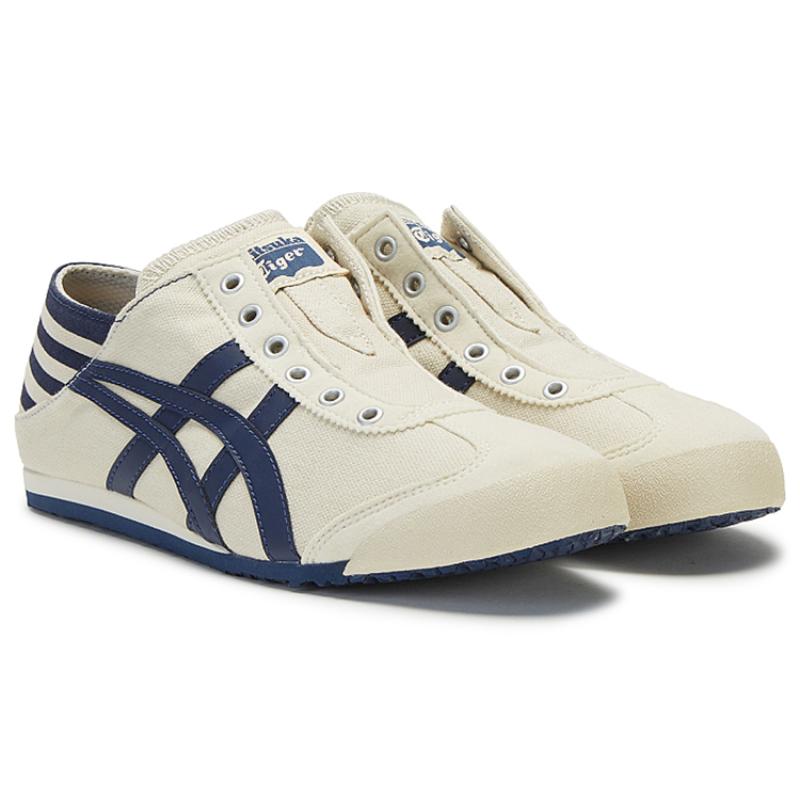 Onitsuka Tiger Mexico 66 Natural Navy Sneakers TH342N-0250