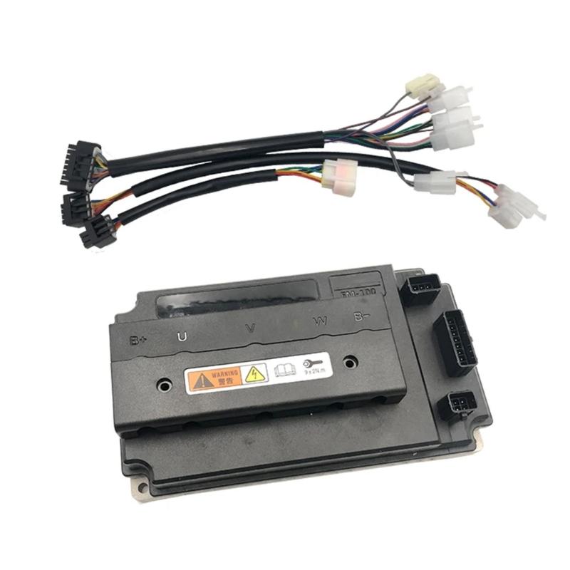 Upgraded Alloy Housing E Bike Controller 2KW-3KW Adjustable Motor Parameters Advanced Cooling System EM100 72350 72400