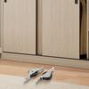 Black Cabinet Door Rollers Convenience And Reliability Damaged Door Rollers Long-term Use No Deformation Daily Life
