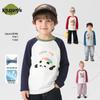 Kids' Cartoon Bear Long-Sleeve T-shirt