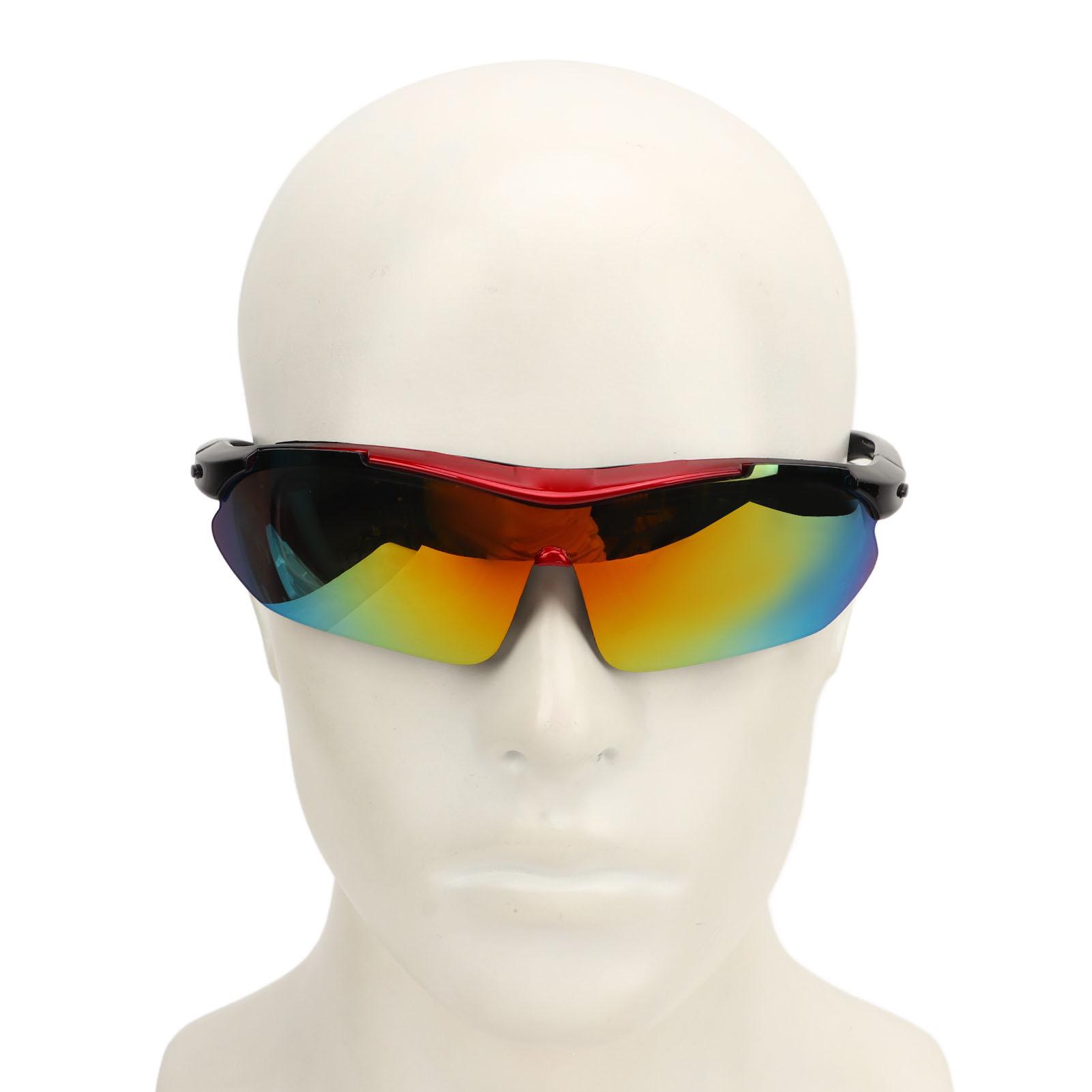 

NaPolarized Sports Sunglasses Windproof Sports Riding Bike Driving Road Mountain Bike Sunglasses for Men Women