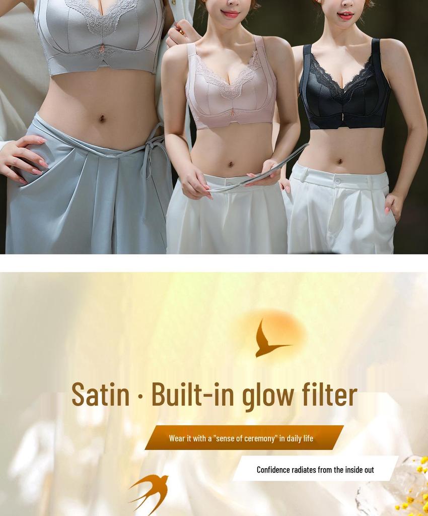 Adjustable Lift-Up Bra for Large Bust - Enhances Shape, Prevents Sagging, and Gathers Side Breasts