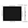 8inches Glass Panel IPS Screen 10 Point Touches LCD Screen 768*1024, Toughened Glass Capacitive Screen