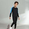 4-12 Years Kids Running Sweat-Wicking Quick-Dry Tights Set Fitness Suit