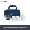 Mr. Nanshan Ceramic Kung Fu Tea Set with Travel Case