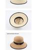 Women's Korean Style Straw Sun Hat with Bow - Casual, Versatile, and Simple Design for Summer Outings.