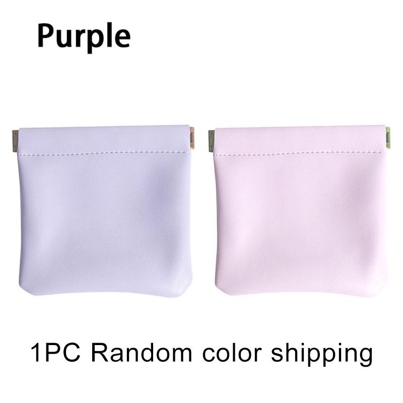 Porta-moedas de Couro PU Masculino Feminino Mini Porta-moedas Porta-cartões Bolsa para Dinheiro Pequena Carteira para Guardar Moedas