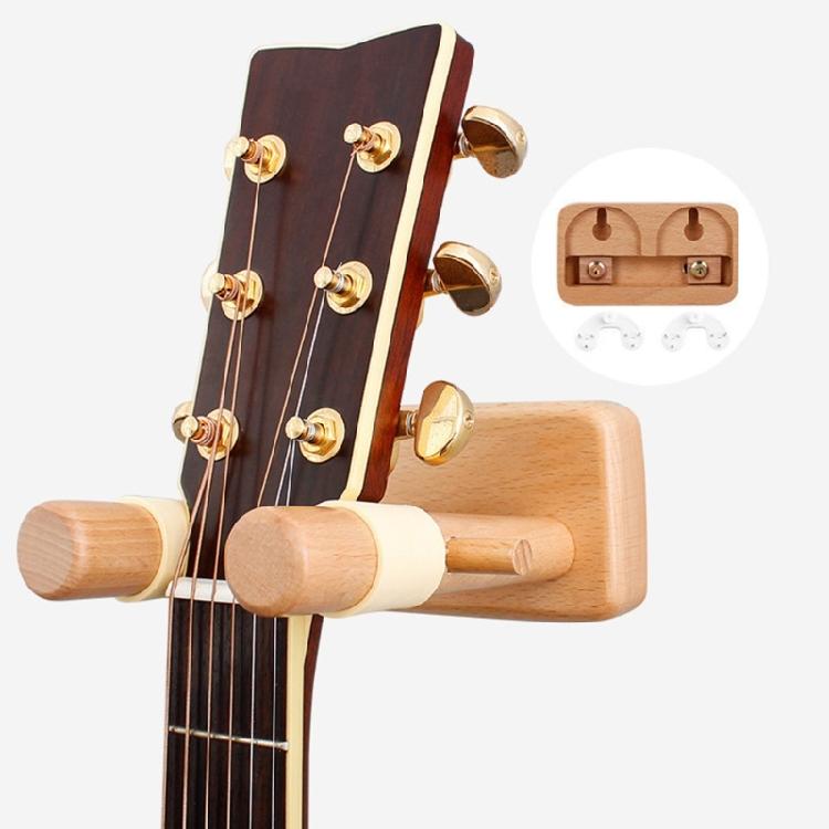 Easy Install Guitar Holder Automatic Locking Universal Guitar Racks Wall Hanger for Neat Storage in Music Classrooms