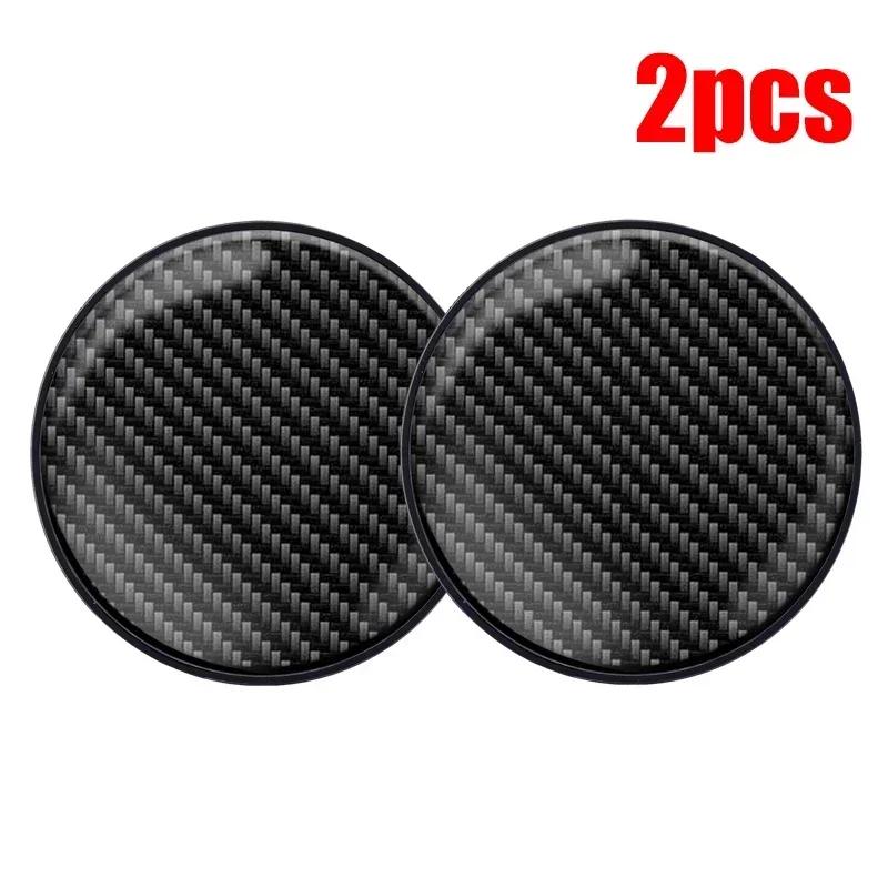 Suport pentru pahar cu apă, Suport pentru pahar auto, Model fibră de carbon, Cauciuc, Suport pentru sticlă, Pernă pentru sticlă de băuturi auto, Decorațiuni interioare auto, Pernă