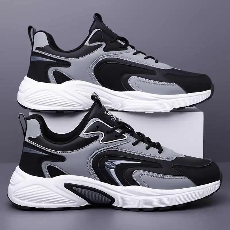 Platform Road Sneakers Man Trekking Hiking Shoes Men Hiking Skateboarding Shoes Men Sport Pretty 2025 Wide Foot Baskettes