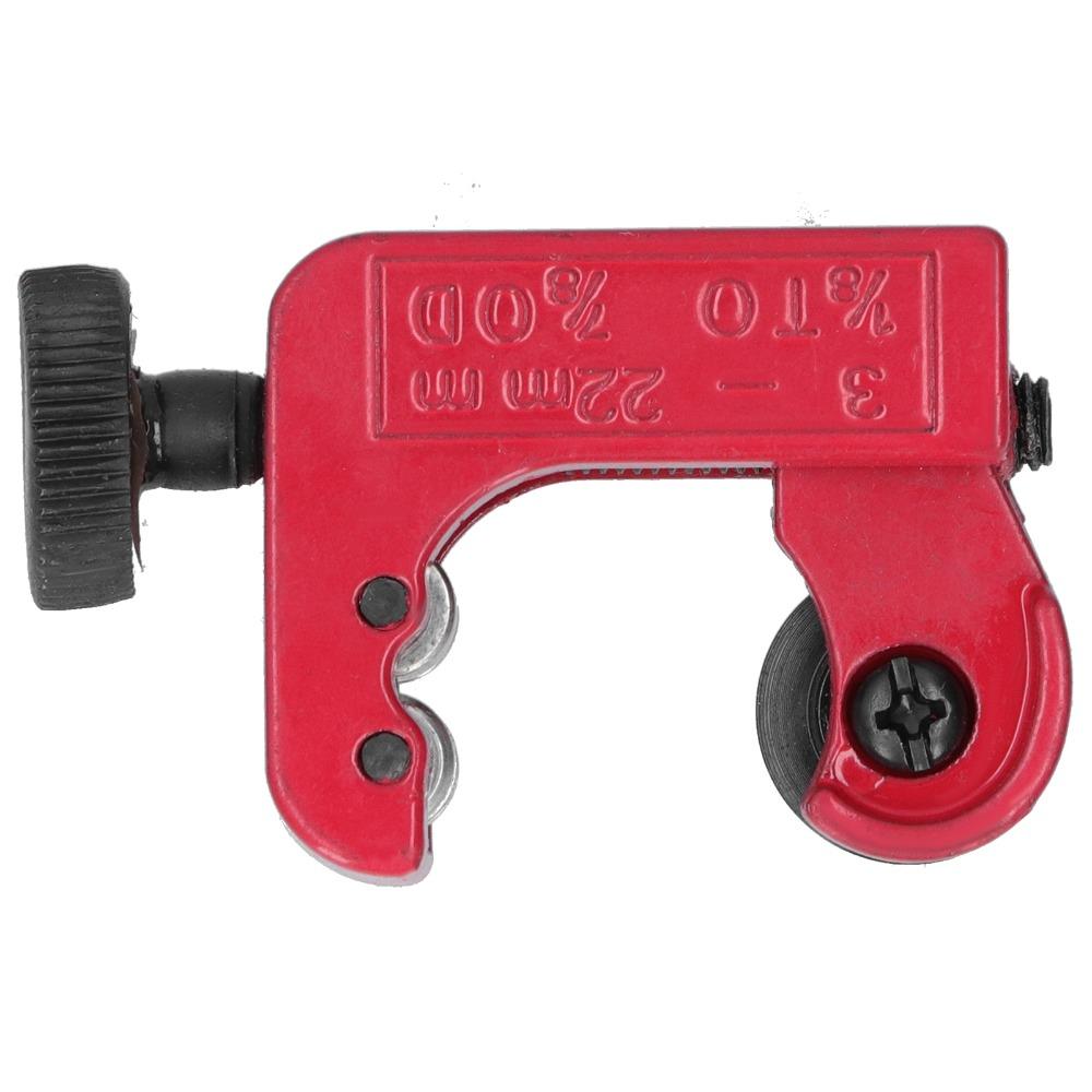2 PCS Cutting Capacity 3-22mm Mini Pipe Cutter OD 1/8-7/8 Inch Portable Size Copper Tube Cutter Adjustable Tube Cutter