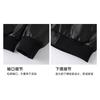 Men Vintage Loose Stand Collar Windproof Motorcycle Jacket Autumn