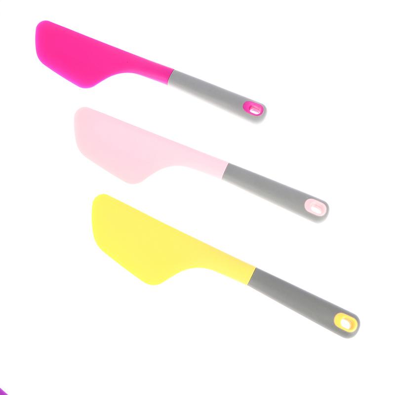 Silicone Cream Baking Scraper 34Cm Non Stick Butter Spatula Smoother Spreader
