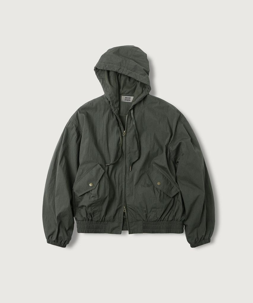 MOOD INSIDE Cn Work Hooded Jacket_Khaki