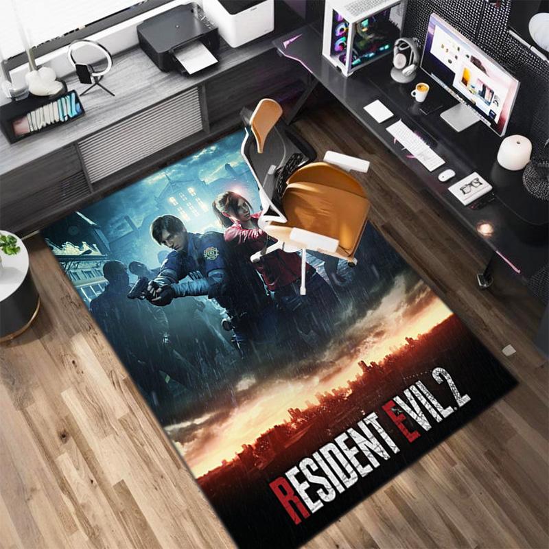 Sci-Fi Game Resident Evil, Umbrella Corporation, Soft Carpet, Home Living Room, Office Chair Pad, Door Mat, Door Mat Carpet U1