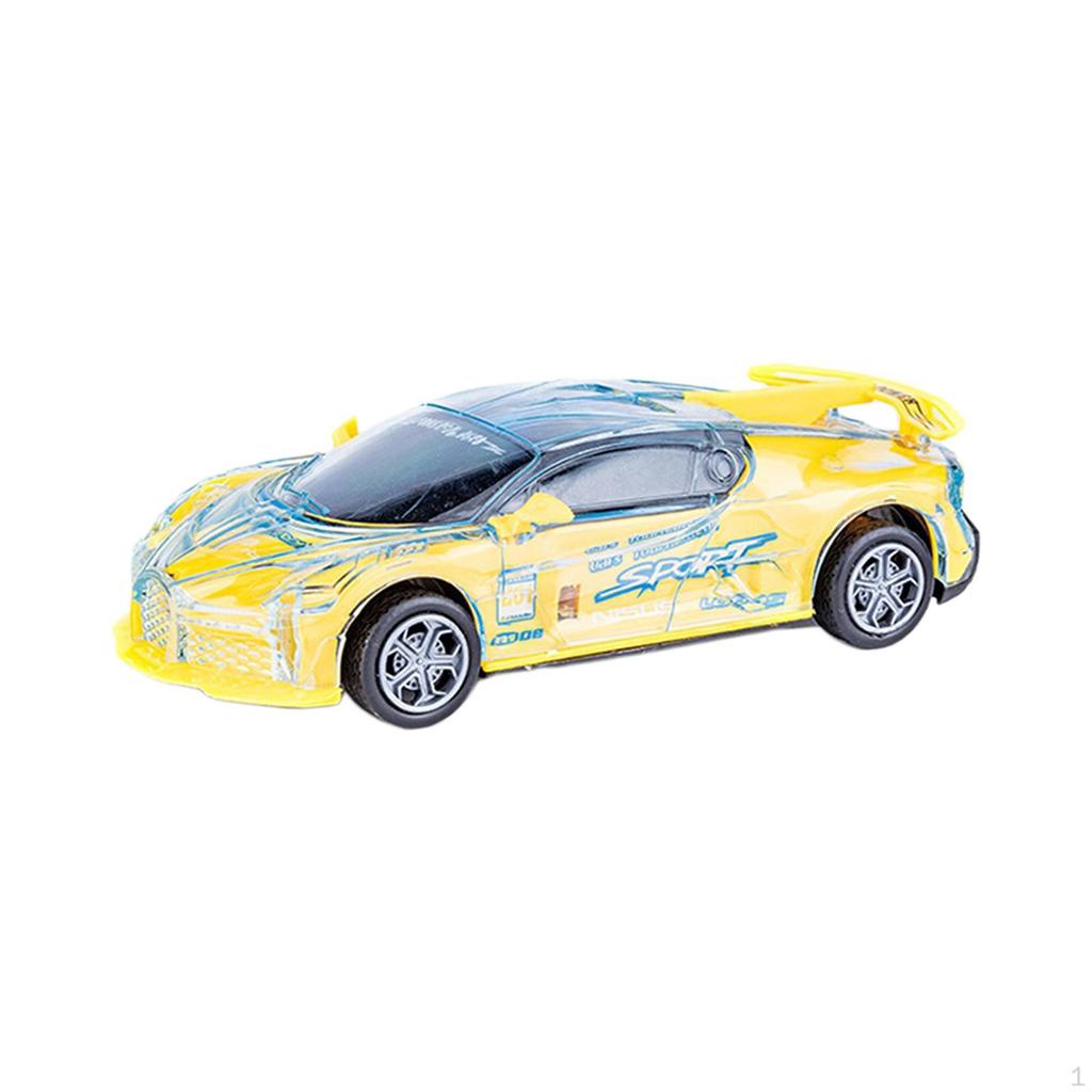 Electric Car Toy Model Kids Vehicles Toys with Sound and Light for Boys Girls