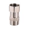 1/2" Außengewinde/Innengewinde Sechskant Messing Verbinder 304 Edelstahl T-Stück Winkel Gerade Adapter Gartenbewässerung Wasserhahn Kupplung