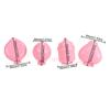 4Pcs/Set Round/Heart/Cone/Cupcake Lollipop Mold Plastic Cookies Cakepop Mould Diy Fondant Cake Decorating Tools Baking Supplies
