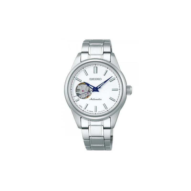 SEIKO Selection Series 100m Waterproof Automatic Steel Strap Women s Watch White Dial SSDE009 синий