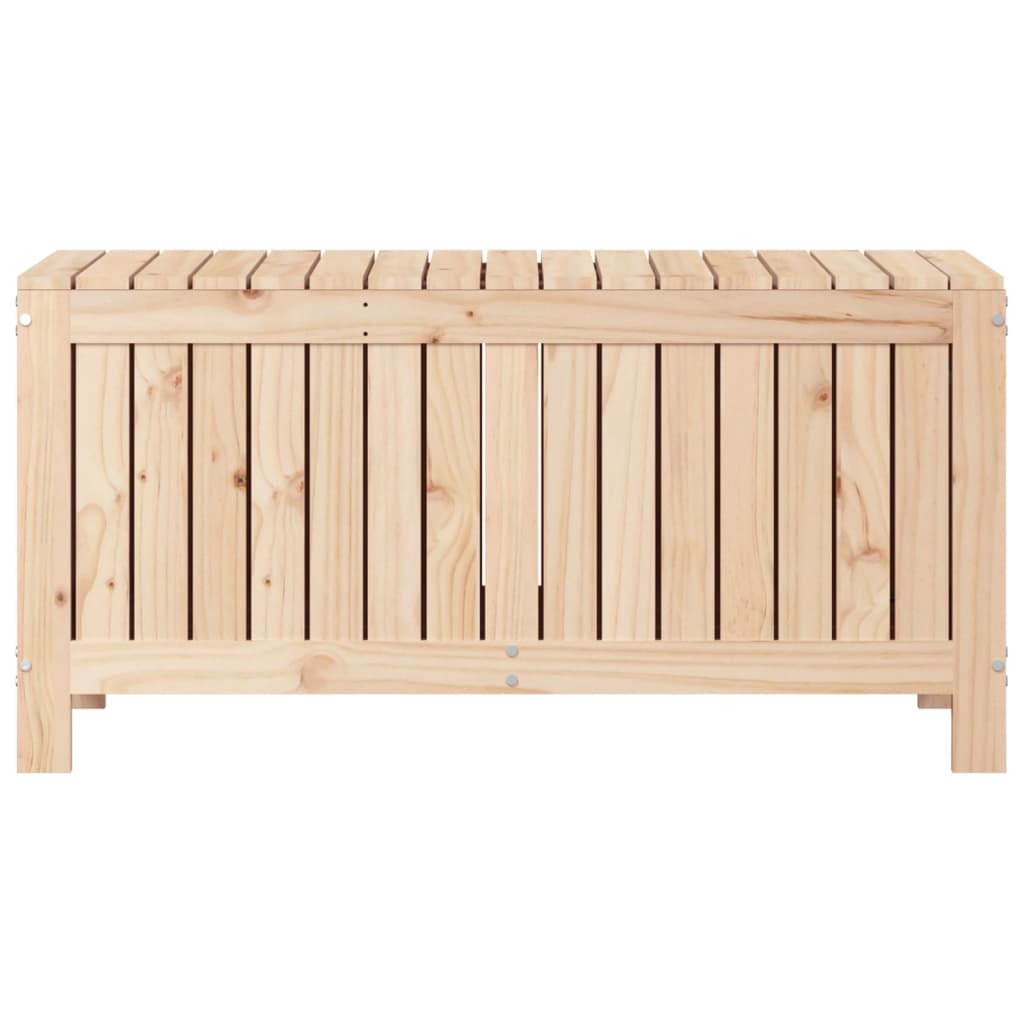 Garden Storage Box 108 X 42.5 X 54 Cm Solid Pine Wood