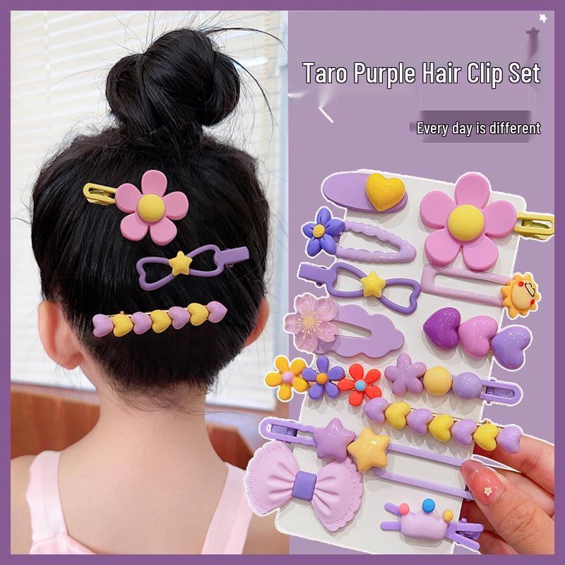 14-Piece Set of Cute Hair Clips for Girls - 2025 New Style Hair Accessories