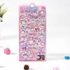 1 buc. Drăguț Desen Animat Familie Fantome Autocolante Relief 3D Distractive Jelly Transparente Decorațiuni pentru Huse de Telefon Copii DIY Autocolant Cristal