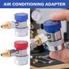 Verstellbare R134A Adapter-Anschlüsse H/L Schnellkupplung AC Auto Klimaanlage Kältemittel Freon Manifold Gauge Schlauchanschluss