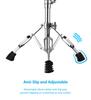 Snare Drum Stand Foldable Detachable Bracket 22mm Pipe Diameter Adjustable Height Tripod Snare Stand Fit for 10 To 14