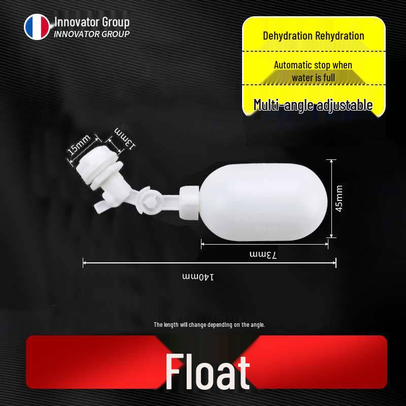 2-Minute Small Joint Float Valve for Water Tanks and Ice Makers