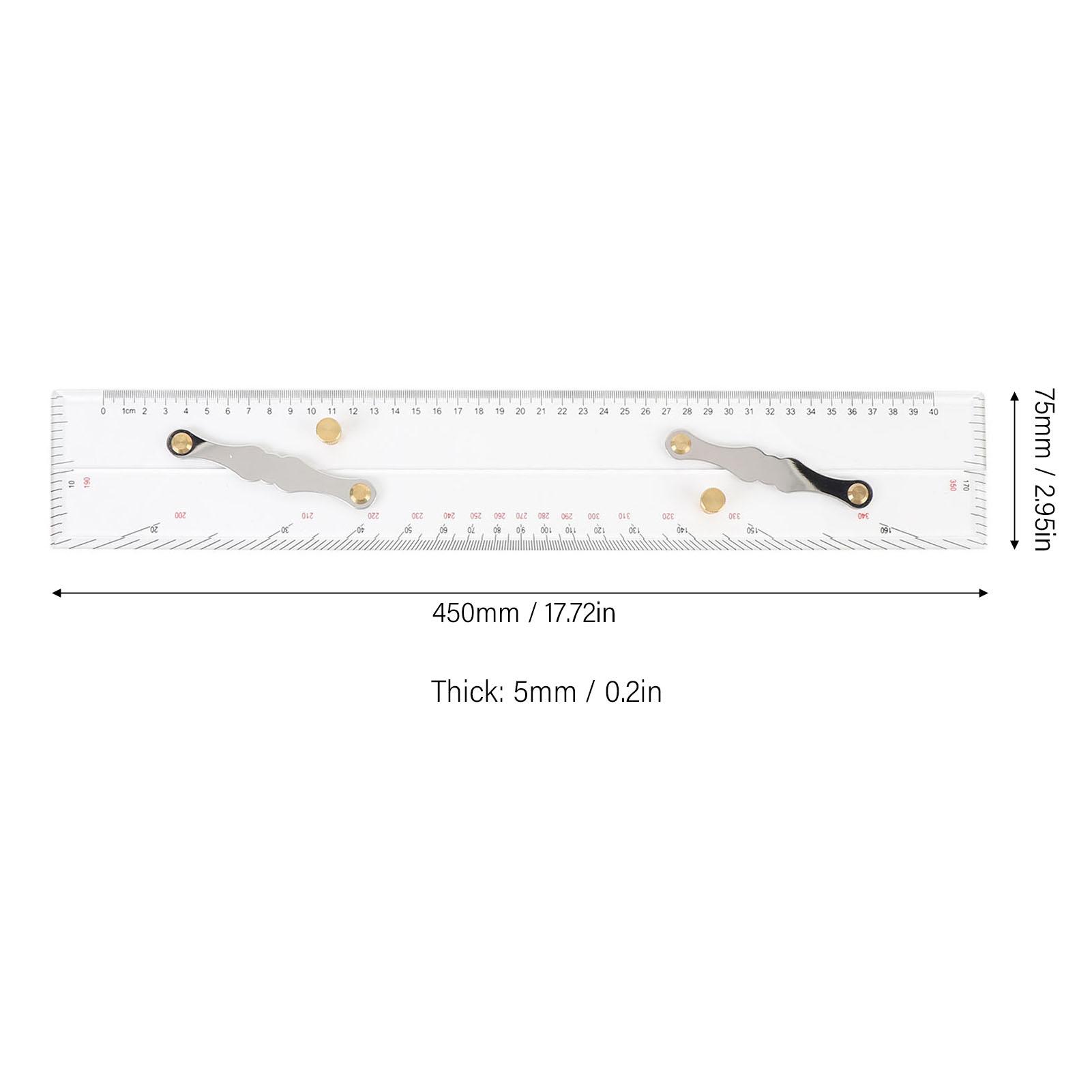 450mm Marine Navigation Parallel Ruler High