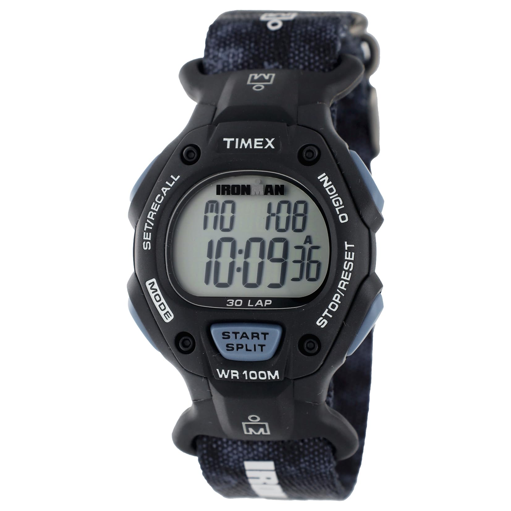 

Годинник Timex Ironman TW2W94100 Кварцовий 100M Водонепроникний Акрилове скло Чорний циферблат Полімерний ремінець [TIMEX] Чоловічий [Вживаний] чорний