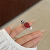 Jewelry Accessories Insect Drip Oil Ring Geometric Enamel Flower Ring Retro Painting Ring  Friend
