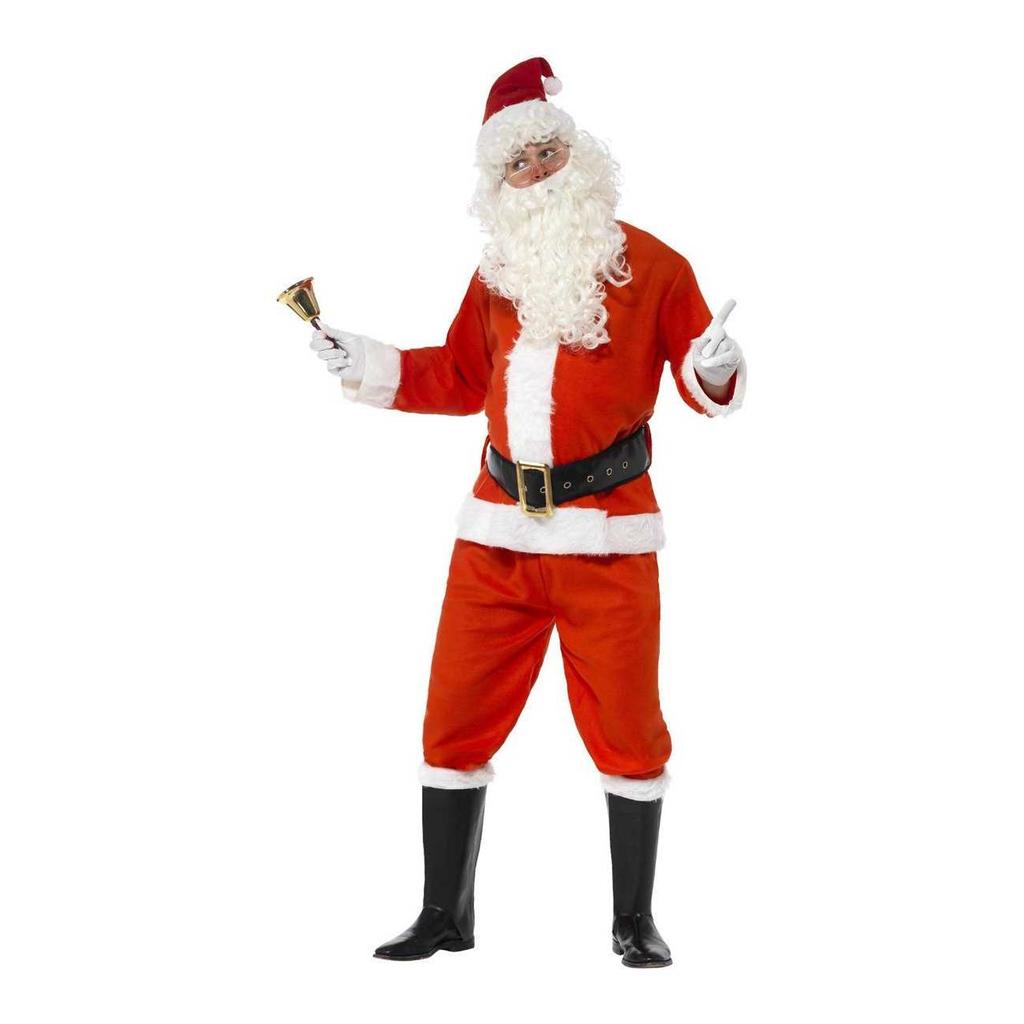 Smiffys Mens Deluxe Santa Claus Christmas Costume Set