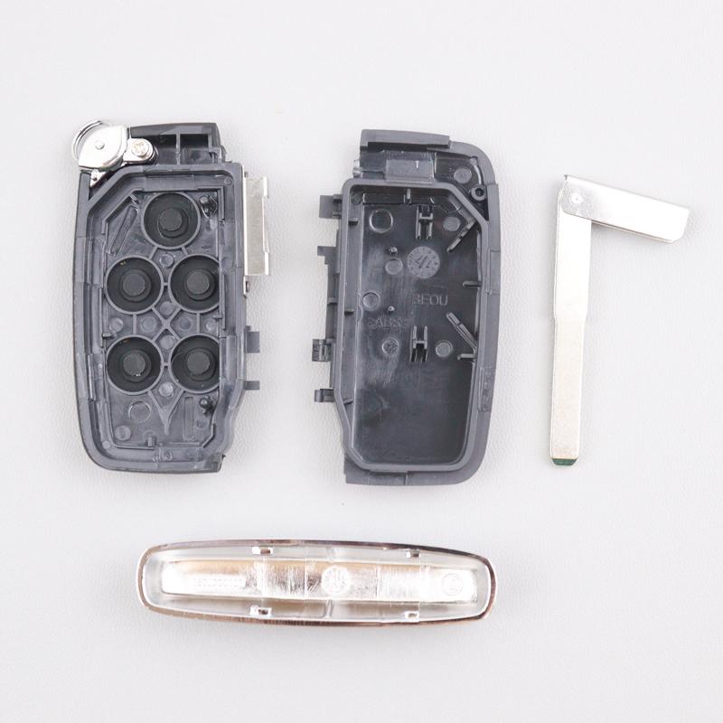 For Jaguar XE XJ XF Guitar for Land Rover Range Rover Sport Evoque Freelander Velar Discovery 4 Car Key Fob Shell Case Housing