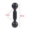13-25mm Aluminum Alloy Ball Head Phone Car Mount Extension Rod with 1/4" Connector