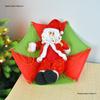 Santa Claus Parachute Climbing Rope Hanging Decoration for Christmas Storefront or Hotel Window Display