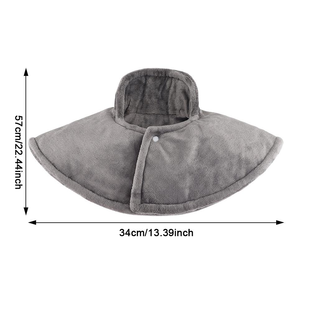 Electric Heating Pad for Shoulder Fatigue Relief Constant Temperature Hot Compress Washable Neck Shoulder Heated Shawl Warmer