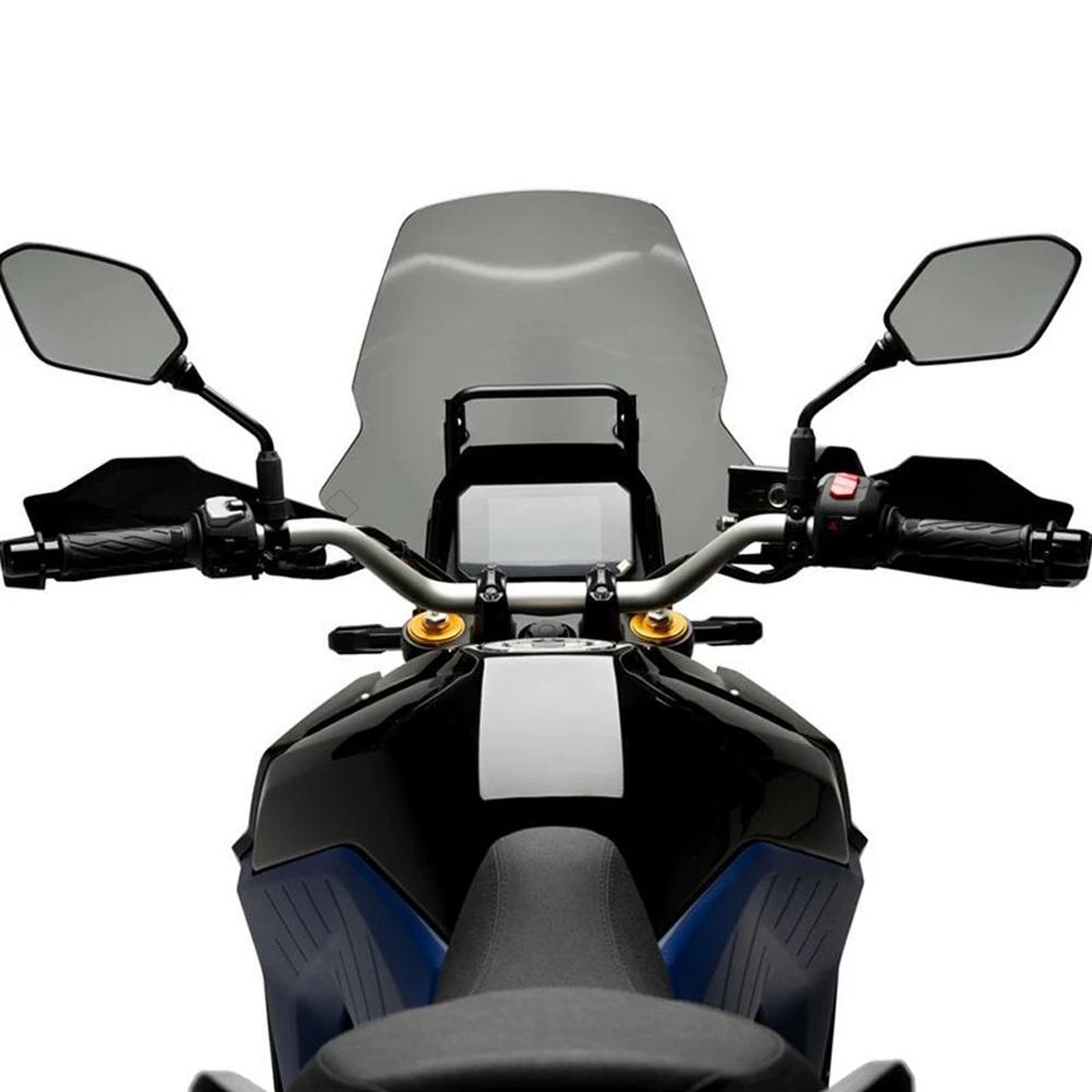 NEW DL800DE Motorcycle Screen Front Windshield For SUZUKI V-STROM 800 DE 800DE Increase Wind Screen Deflector RAISED WINDSCREEN